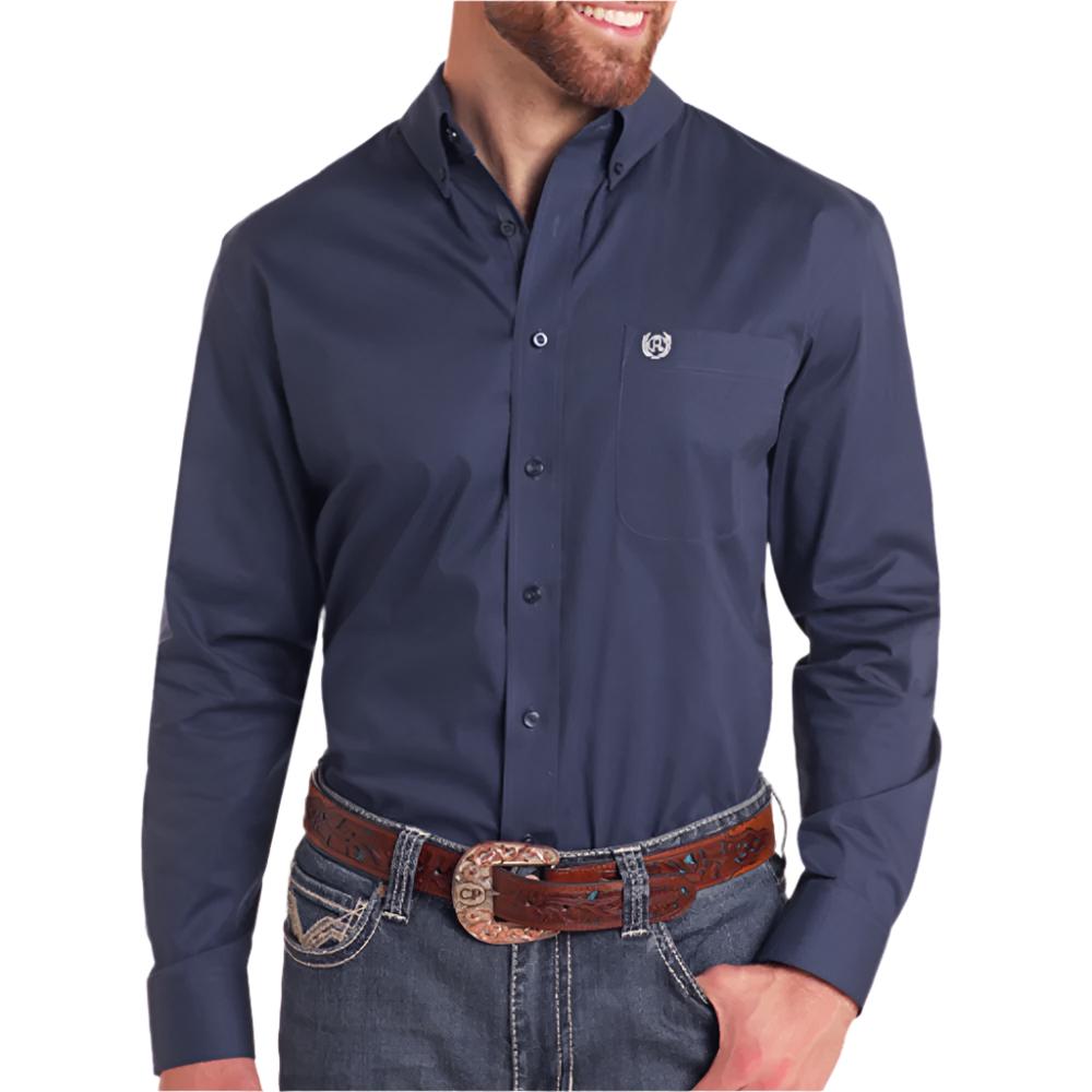 Panhandle Men's Solid Shirt MEN - Clothing - Shirts - Long Sleeve Shirts Panhandle   