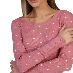 Dylan Star Homebody Thermal Top - FINAL SALE WOMEN - Clothing - Tops - Long Sleeved Dylan