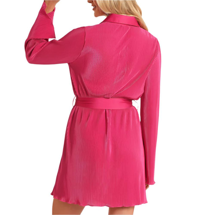 * Rock & Roll Denim Women's Plisse Shirt Dress - FINAL SALE WOMEN - Clothing - Dresses Panhandle