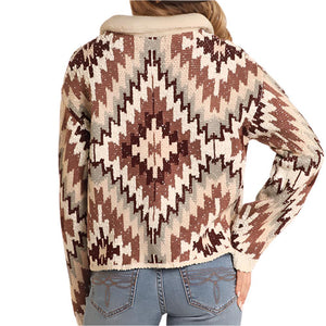 Rock & Roll Denim Women's Aztec Cardigan