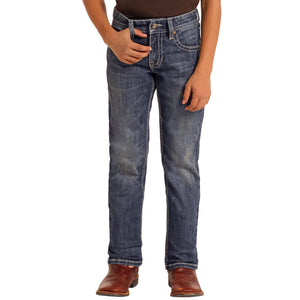 Rock & Roll Denim Boy's Revolver Straight Leg Jeans KIDS - Boys - Clothing - Jeans Panhandle