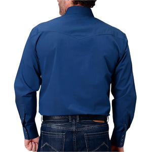 Roper Men's Solid Western Shirt MEN - Clothing - Shirts - Long Sleeve Roper Apparel & Footwear