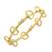 Gold Horsebit Bangle Bracelet WOMEN - Accessories - Jewelry - Earrings Susan Shaw
