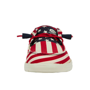 Hey Dude Wendy Americana - American Flag WOMEN - Footwear - Casuals Hey Dude