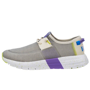 Hey Dude Sirocco Active - Grey/Purple WOMEN - Footwear - Casuals Hey Dude