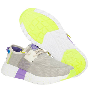 Hey Dude Sirocco Active - Grey/Purple WOMEN - Footwear - Casuals Hey Dude