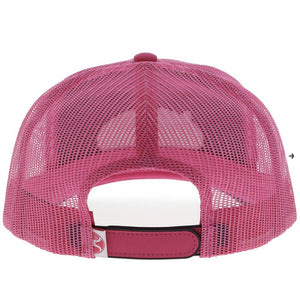 Hooey CR112 Pink Cactus Ropes Trucker Cap HATS - BASEBALL CAPS Hooey