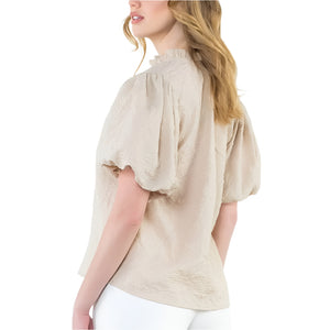 Puff Sleeve Top WOMEN - Clothing - Tops - Short Sleeved THML Clothing