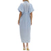 * Puff Sleeve Midi Dress - FINAL SALE WOMEN - Clothing - Dresses Entro