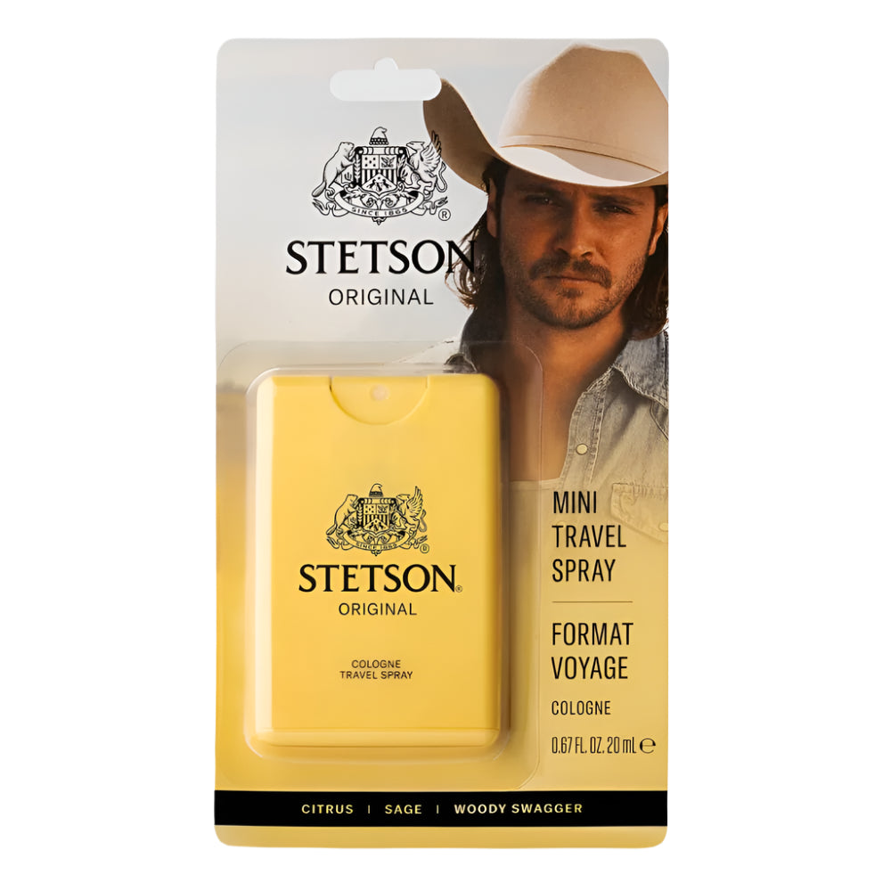 Stetson Original Mini Travel Spray MEN - Accessories - Grooming & Cologne Roper Apparel & Footwear