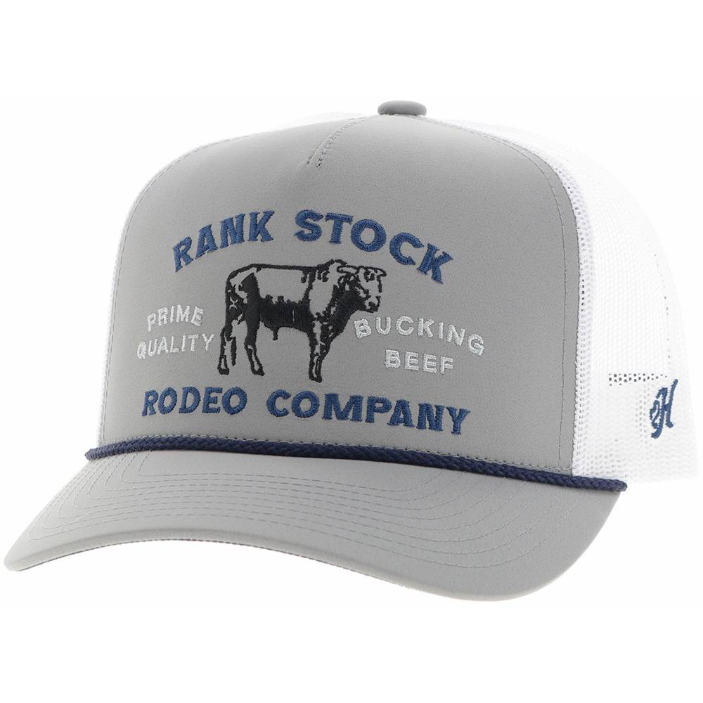 Hooey Rank Stock Trucker Cap HATS - BASEBALL CAPS Hooey