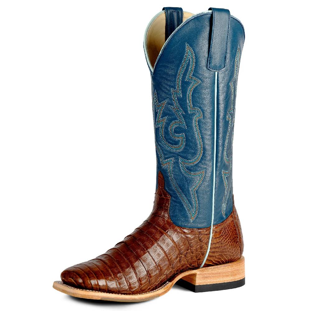 Macie Bean Post Oak Caiman Belly Boot WOMEN - Footwear - Boots - Exotic Boots Macie Bean