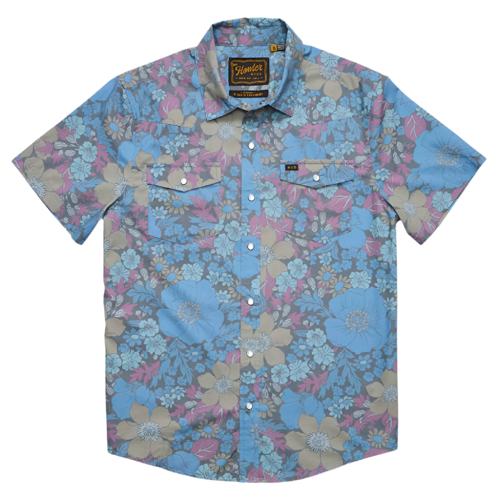 Howler H Bar B Pearl Snap Shirt MEN - Clothing - Shirts - Short Sleeve Howler Bros