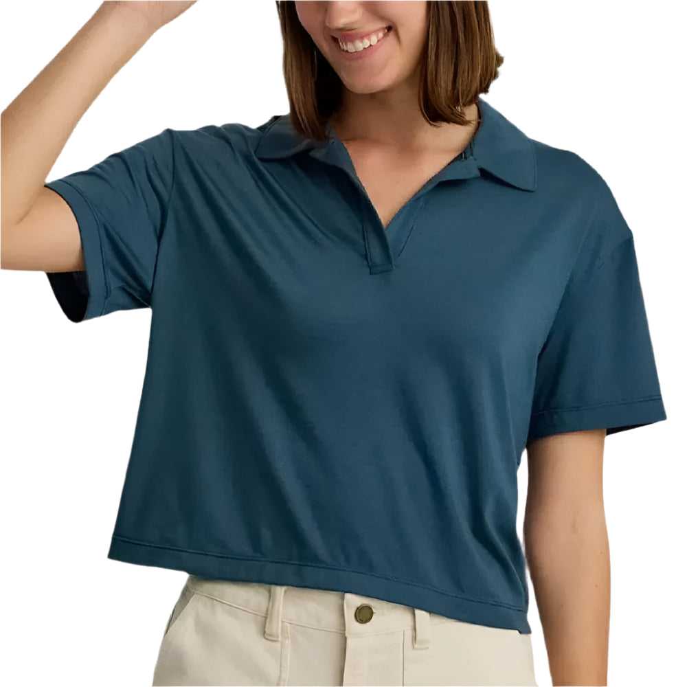 Free Fly Women's Elevate Sport Polo Shirt WOMEN - Clothing - Tops - Short Sleeved Free Fly Apparel