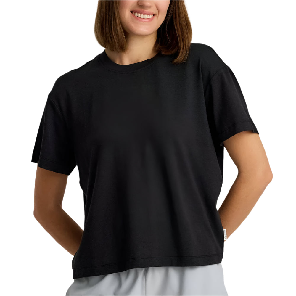 Free Fly Women's Bamboo Current Boxy Tee WOMEN - Clothing - Tops - Short Sleeved Free Fly Apparel