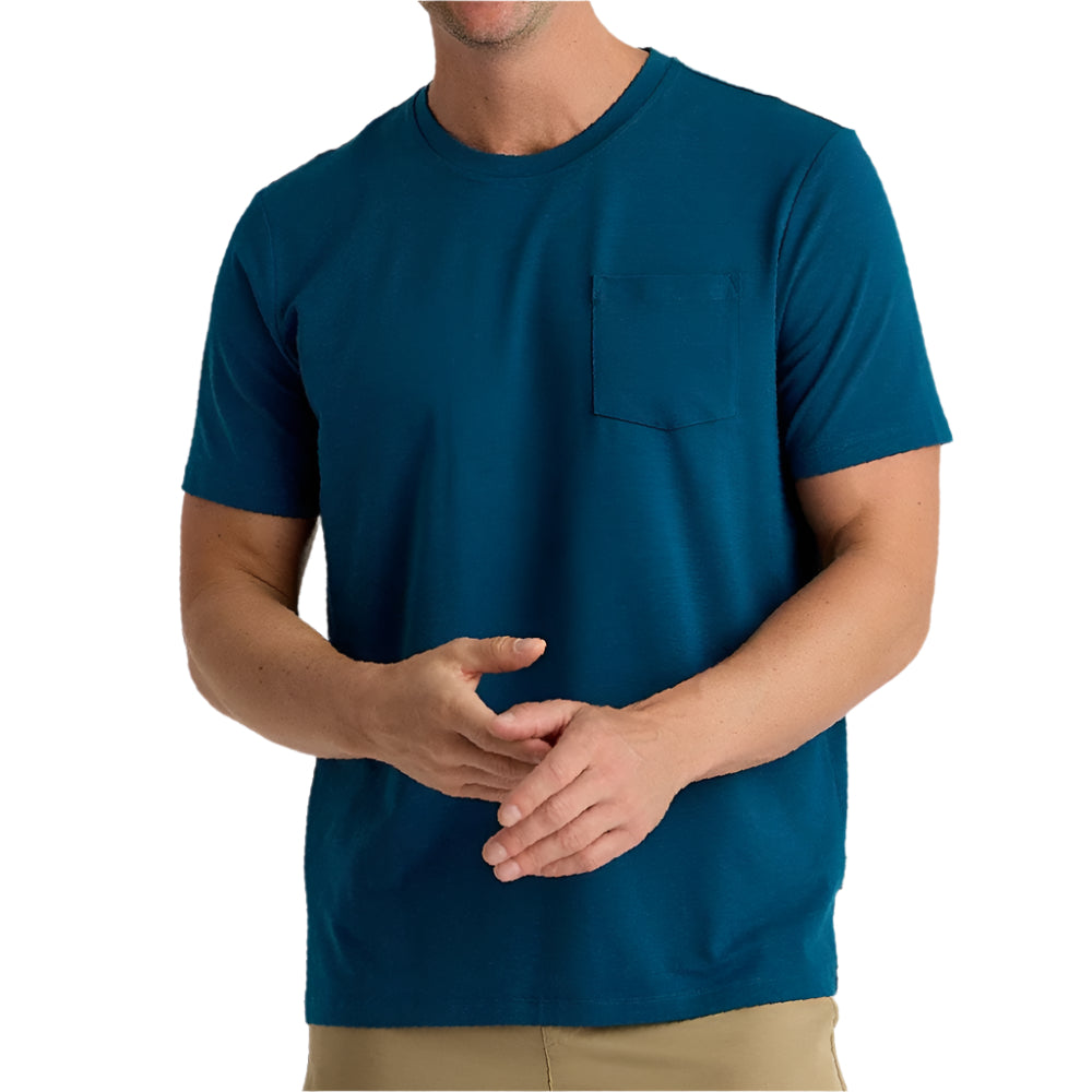 Free Fly Men's Bamboo Current Pocket Tee MEN - Clothing - T-Shirts & Tanks Free Fly Apparel