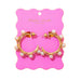 Kali Medium Flower Hoop w/Pearl Earrings WOMEN - Accessories - Jewelry - Earrings Taylor Elliott Designs