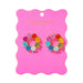Paige Circle Multicolor Gem Earrings WOMEN - Accessories - Jewelry - Earrings Taylor Elliott Designs