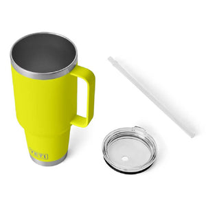 Yeti Rambler 42oz Straw Mug - Firefly Yellow