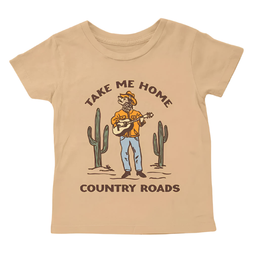 Tiny Whales Toddler Girl's "Take Me Home" Tee