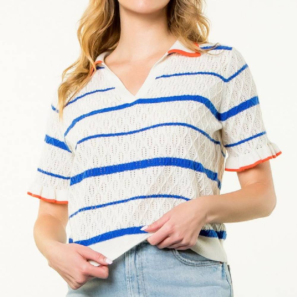 Textured Knit Top