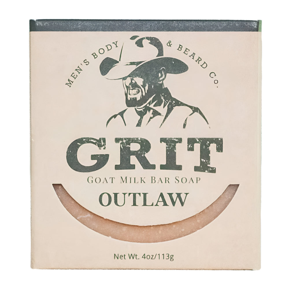 Grit Outlaw Goat Milk Bar Soap MEN - Accessories - Grooming & Cologne GRIT Beard Co