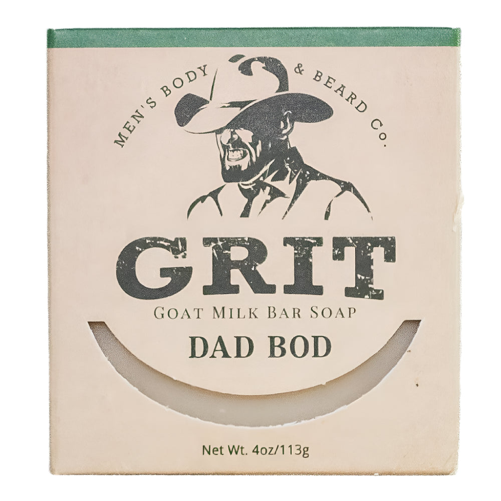 Grit Dad Bod Goat Milk Bar Soap MEN - Accessories - Grooming & Cologne GRIT Beard Co