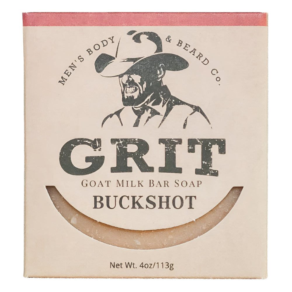 Grit Buckshot Goat Milk Bar Soap MEN - Accessories - Grooming & Cologne GRIT Beard Co