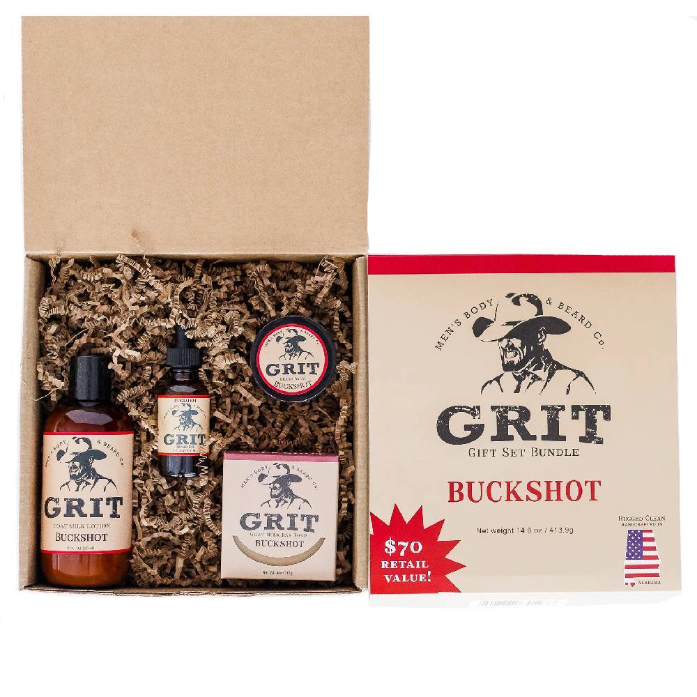 Grit Buckshot Bundle MEN - Accessories - Grooming & Cologne GRIT Beard Co