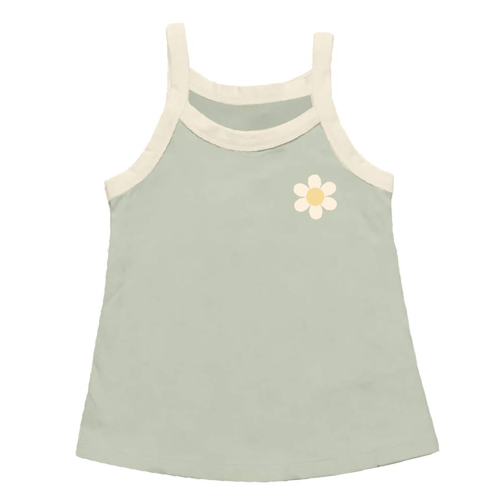 Tiny Whales Toddler Girl's Blossom Tank Top KIDS - Baby - Baby Girl Clothing Tiny Whales