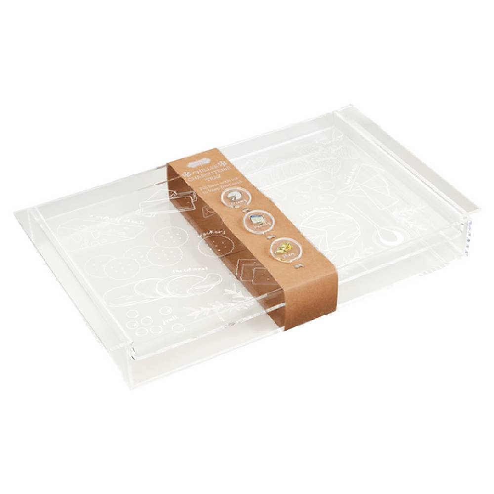 Mud Pie Acrylic Charcuterie Tray HOME & GIFTS - Tabletop + Kitchen - Serveware & Utensils Mud Pie