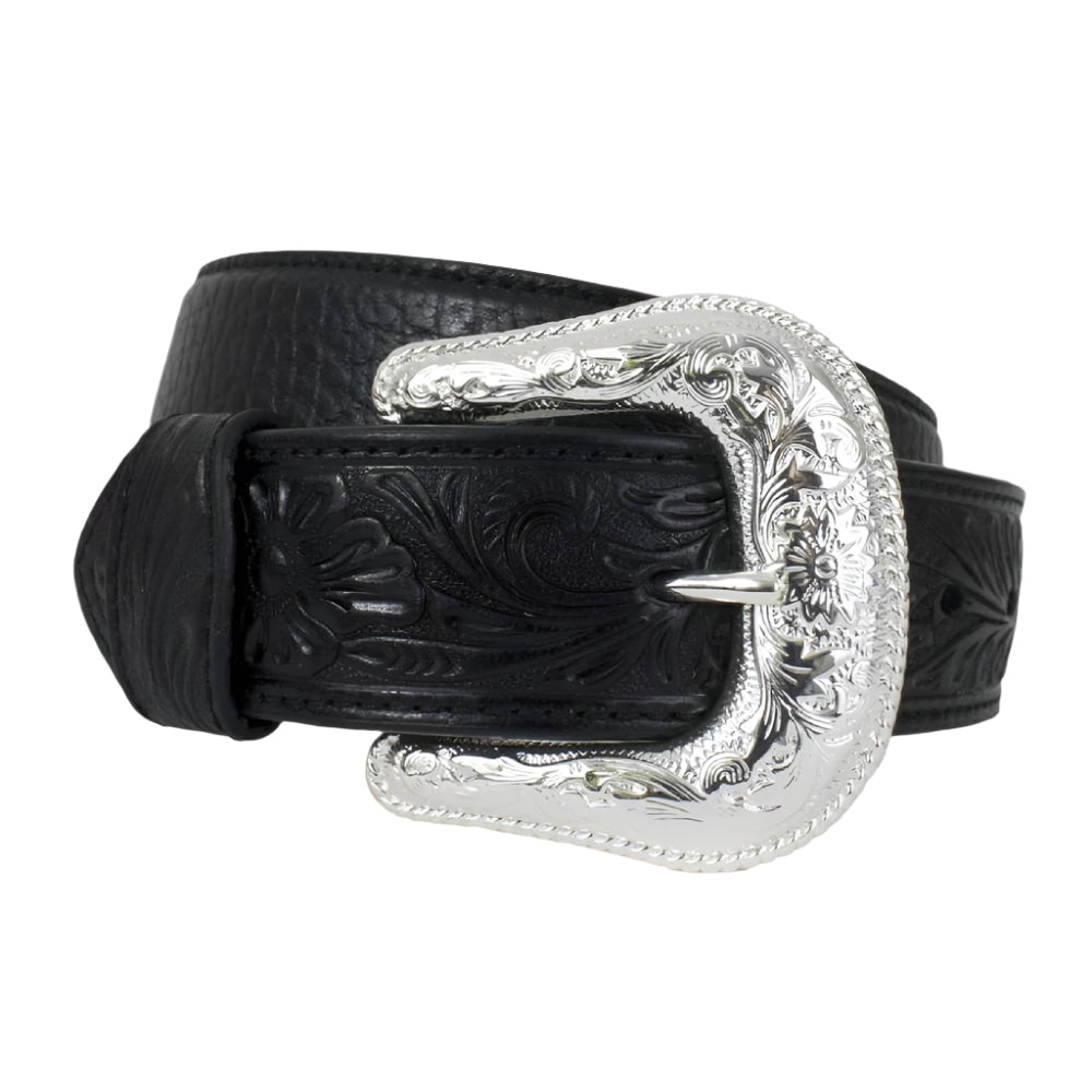 Nocona Men's Bullhide Tooled Belt MEN - Accessories - Belts & Suspenders M&F Western Products