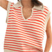Striped Collared Sweater Top WOMEN - Clothing - Sweaters & Cardigans WISHLIST