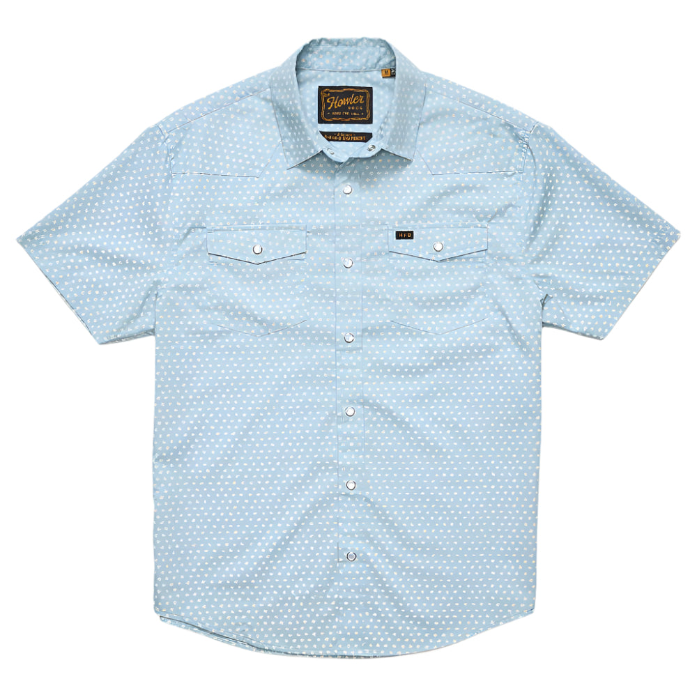 Howler H Bar B Pearl Snap Shirt MEN - Clothing - Shirts - Short Sleeve Howler Bros