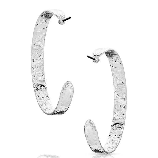 Montana Silversmith Thin Hoop Silver Earring WOMEN - Accessories - Jewelry - Earrings Montana Silversmiths
