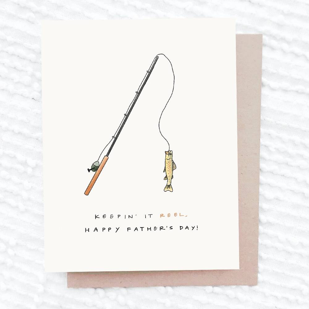 Fishing Father's Day Card HOME & GIFTS - Gifts Maddon and Co