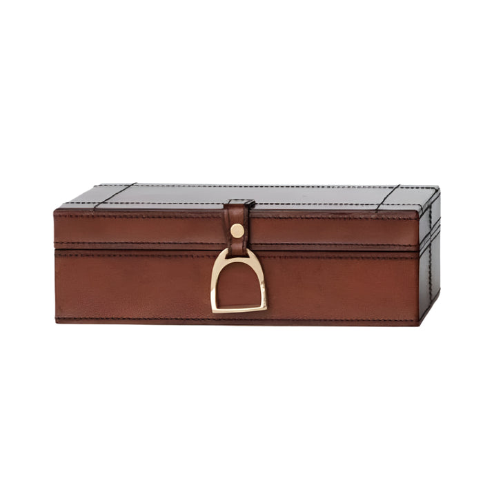 Nesting Box with Brass Closure & Flocked Interior Home & Gifts - Home Decor - Decorative Accents Creative Co-Op S