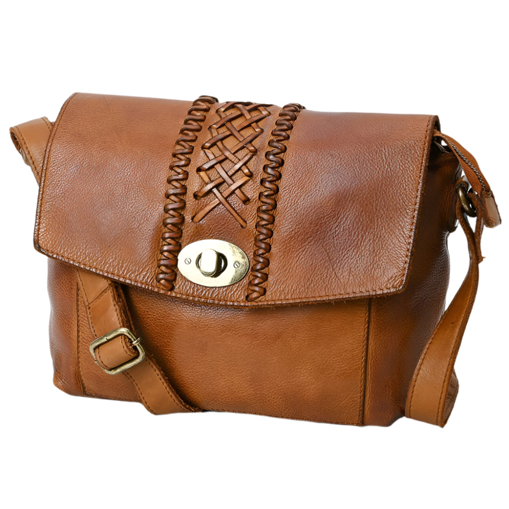 Spaghetti Western Leather Crossbody Bag WOMEN - Accessories - Handbags - Crossbody bags Spaghetti Western