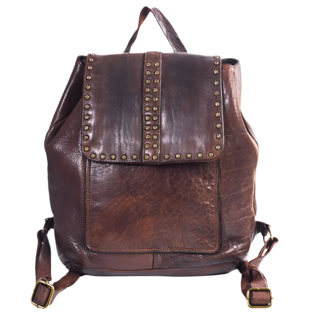 Spaghetti Western Leather Studded Backpack WOMEN - Accessories - Handbags - Backpacks Spaghetti Western