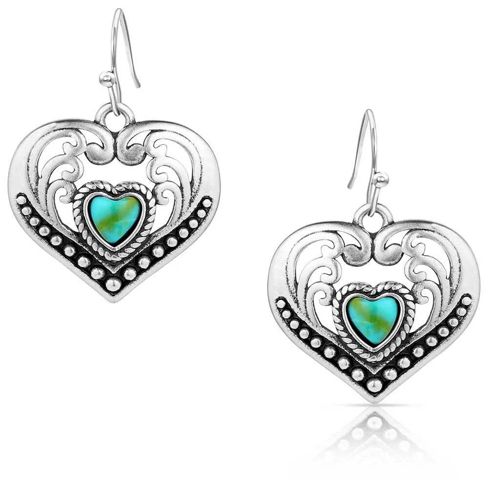 Montana Silversmith Fierce Hearts Earrings WOMEN - Accessories - Jewelry - Earrings Montana Silversmiths