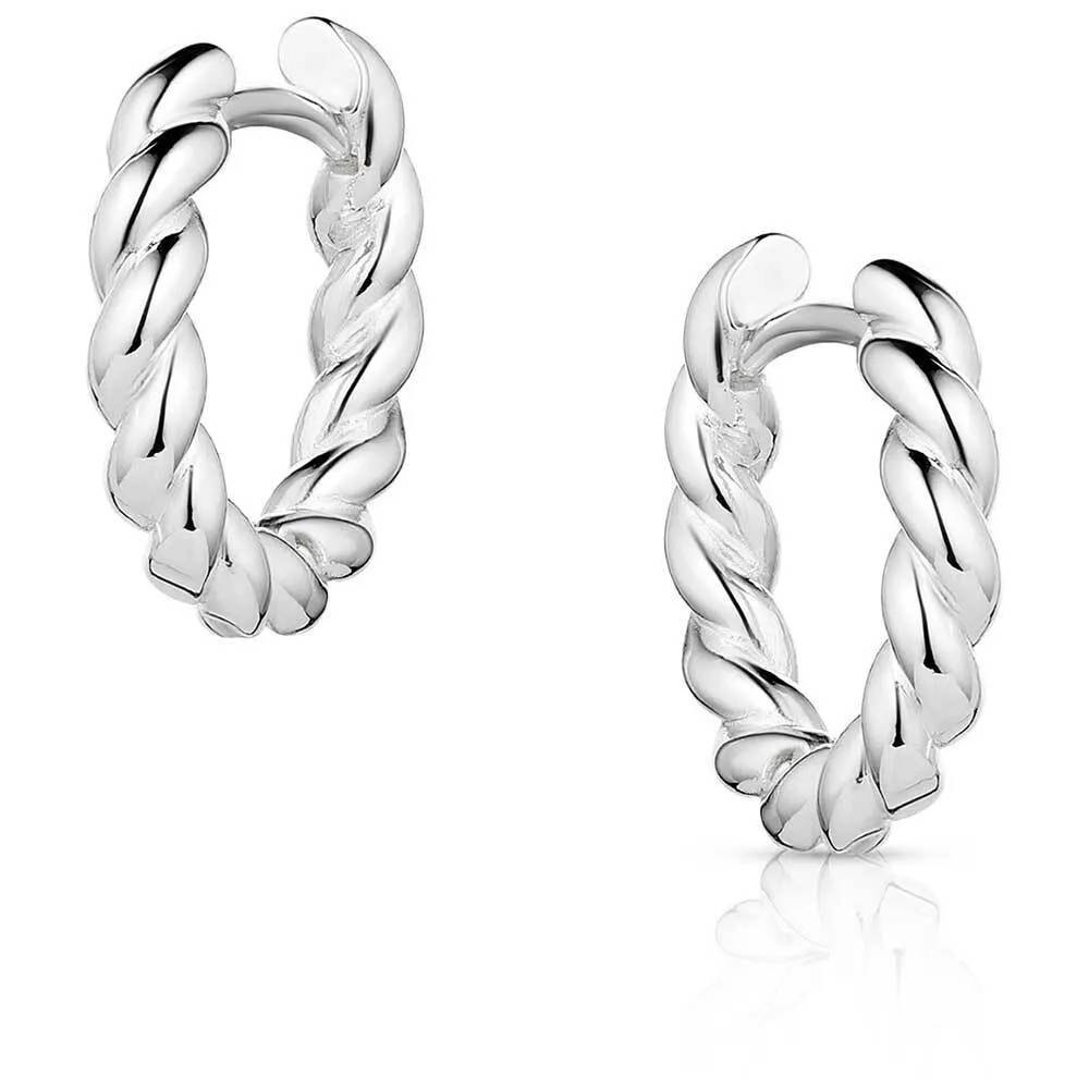 Montana Silversmith Braided Elegance Hoop Earrings WOMEN - Accessories - Jewelry - Earrings Montana Silversmiths