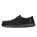 Hey Dude Wally Stretch Sox - Black/Black MEN - Footwear - Casual Shoes Hey Dude