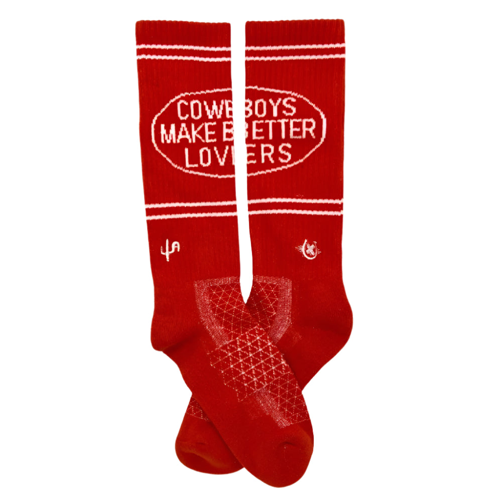 Lucky Chuck "Cactus Alley - Cowboys Lover" Performance Socks WOMEN - Clothing - Intimates & Hosiery Lucky Chuck