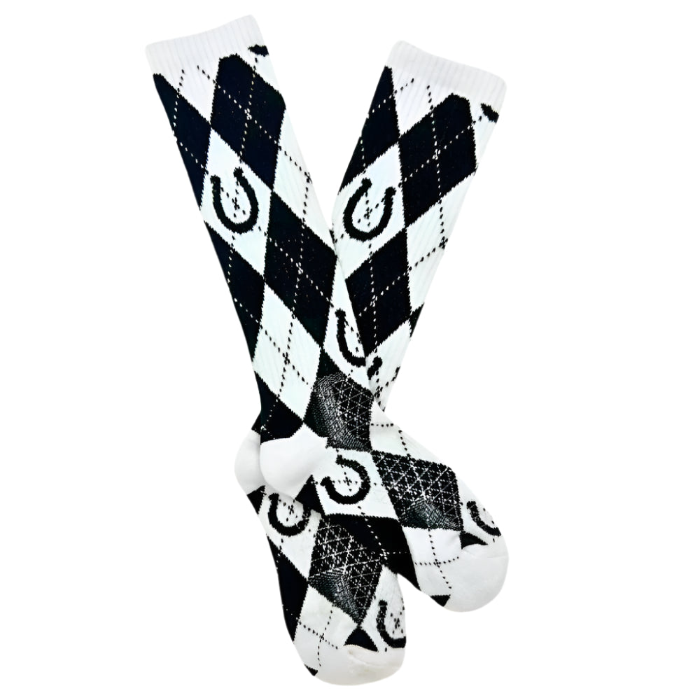 Lucky Chuck Argyle Performance Socks WOMEN - Clothing - Intimates & Hosiery Lucky Chuck