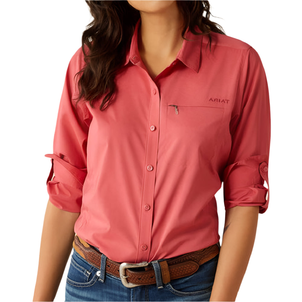 Ariat Women's Venttek Stretch Shirt WOMEN - Clothing - Tops - Long Sleeved Ariat Clothing