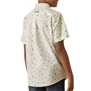 Ariat Boy's Colter Button Down Shirt KIDS - Boys - Clothing - Shirts - Short Sleeve Shirts Ariat Clothing