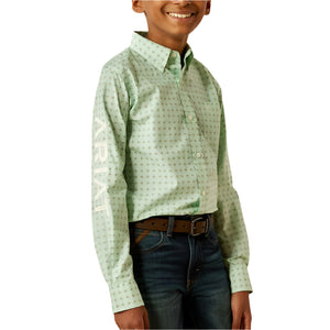 Ariat Boy's Team Pierson Button Down Shirt KIDS - Boys - Clothing - Shirts - Long Sleeve Shirts Ariat Clothing