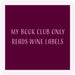 Wine Labels Coaster HOME & GIFTS - Gifts Drinks On Me