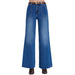 Bayeas Utility Patch High Rise Wide Leg Jeans WOMEN - Clothing - Jeans Bayeas