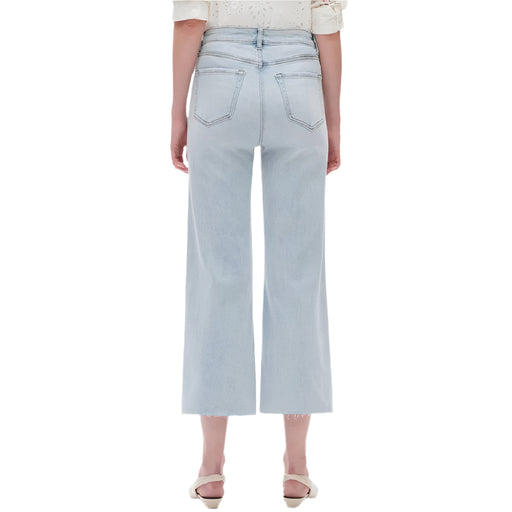 Bayeas High Rise Wide Leg Raw Hem Jeans WOMEN - Clothing - Jeans Bayeas